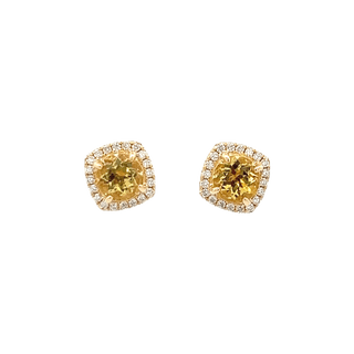 Vardy's Collection Round Diamond Halo Bracelet in 14K Yellow Gold (2.86ct)