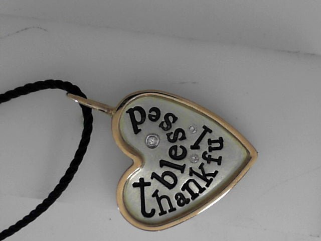 Vardy's Collection Round Diamond Two Tone Brushed Charm Bracelet in 14K White and Yellow Gold