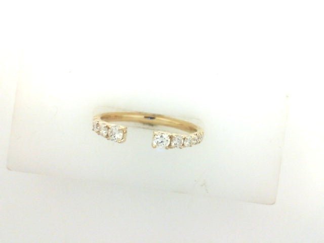 Vardy's Collection Round Natural Diamond 0.36ct Wedding Band in 18K Yellow Gold