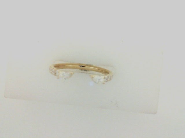 Vardy's Collection Round Natural Diamond 3mm Prong Set Wedding Band in 18K Yellow Gold (0.34ct)