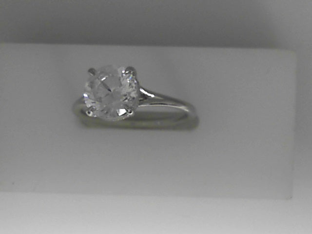 Vardy's Collection White Sterling Silver Contemporary Engagement Ring with 20 Round Diamonds (0.07ct) in Silver