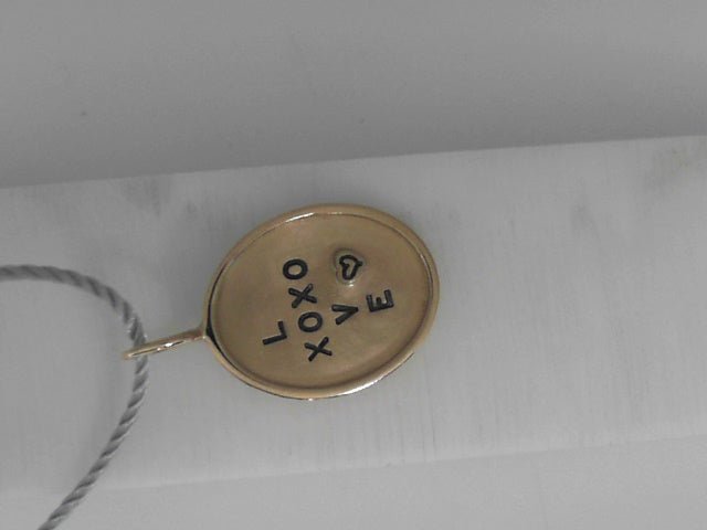 Vardy's Collection Yellow Drop Charm in 14K Gold