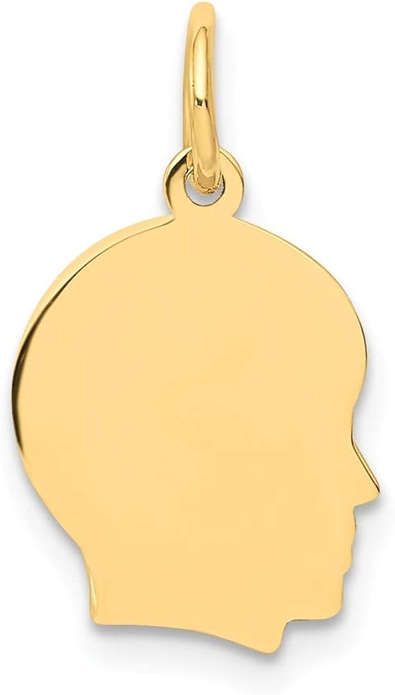 Vardy's Collection Yellow Stone Charm in 14K Gold