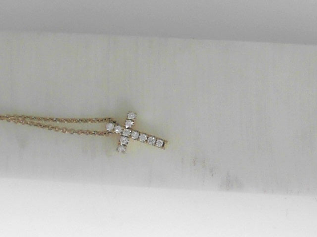 Cross Pendant in Yellow Gold (160-02195)