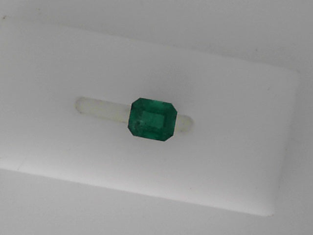 Emerald Drop Pendant in Yellow Gold