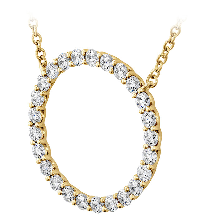 Vardy's Collection Hearts On Fire Cut Diamond Free Form Pendant Necklace in 18K Yellow Gold (0.69ct) - My Store