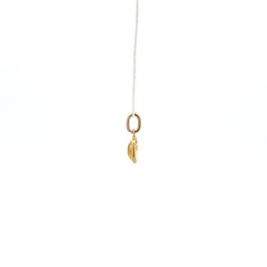 Drop Pennants With One Oval Sapphire in yellow gold (230-01198) - Vardy's Jewelers - Cupertino CA