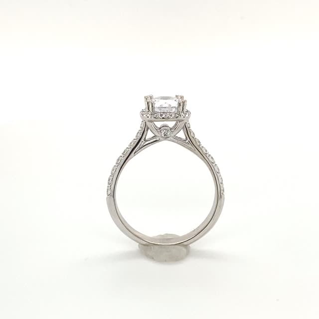 Vardy's Collection Engagement Ring in White Gold (140-00923) - My Store