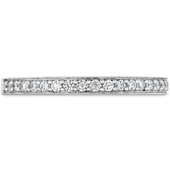 Vardy's Collection Hearts On Fire Cut Diamond 18K White Gold 3mm Half Anniversary Band (0.20ctw)