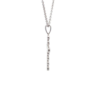 Cross Pendant in White Gold (160-02134)