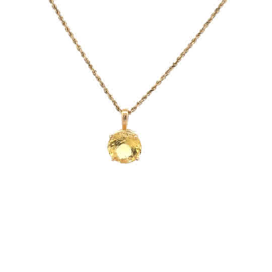 Rabbit Ear Pendant in Yellow Gold (230-01516) - Vardy's Jewelers - Cupertino CA