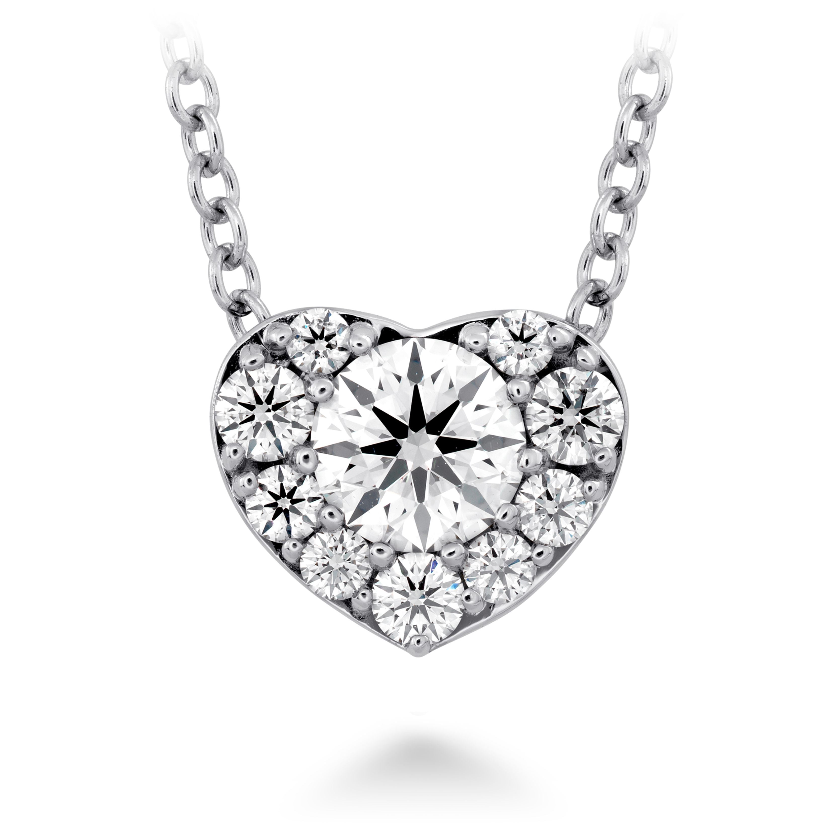 Cluster Pendant in White Gold (160-02162)