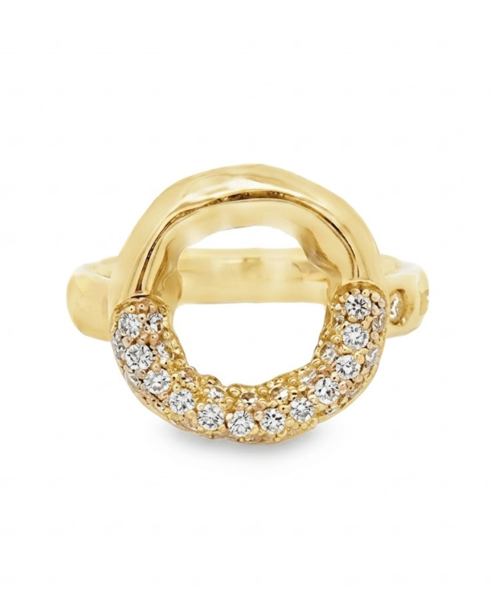 Cluster Fashion Ring in Yellow Gold (130-01140)