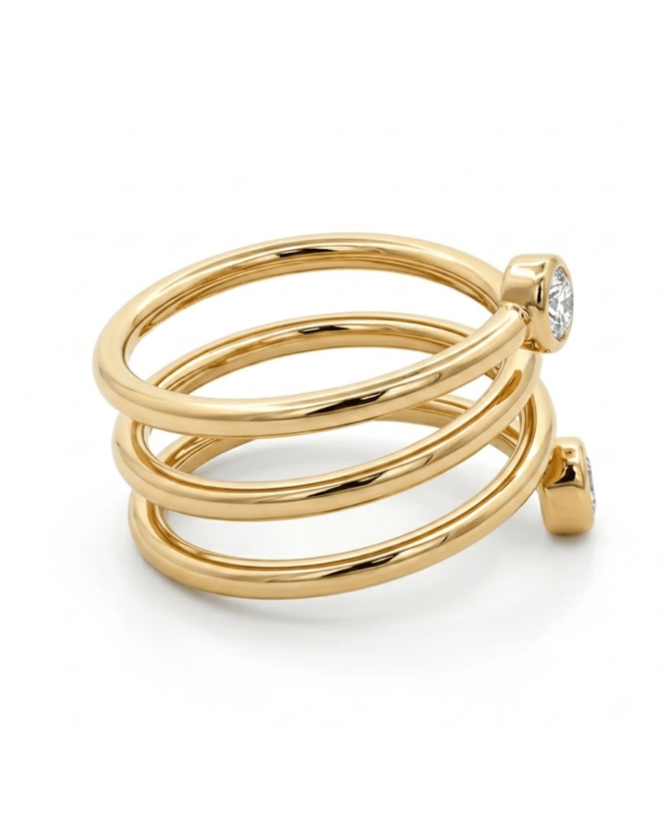 Diamond Fashion Ring in Yellow Gold (130-33157)