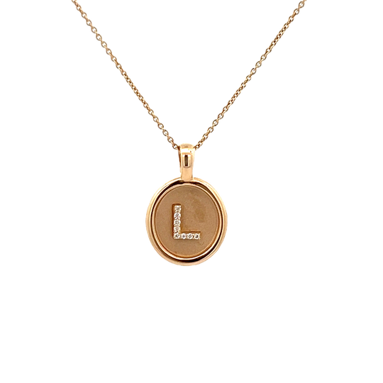 Vardy's Collection Round Diamond Cluster Pendant in 14K Yellow Gold (0.04ctw) - My Store