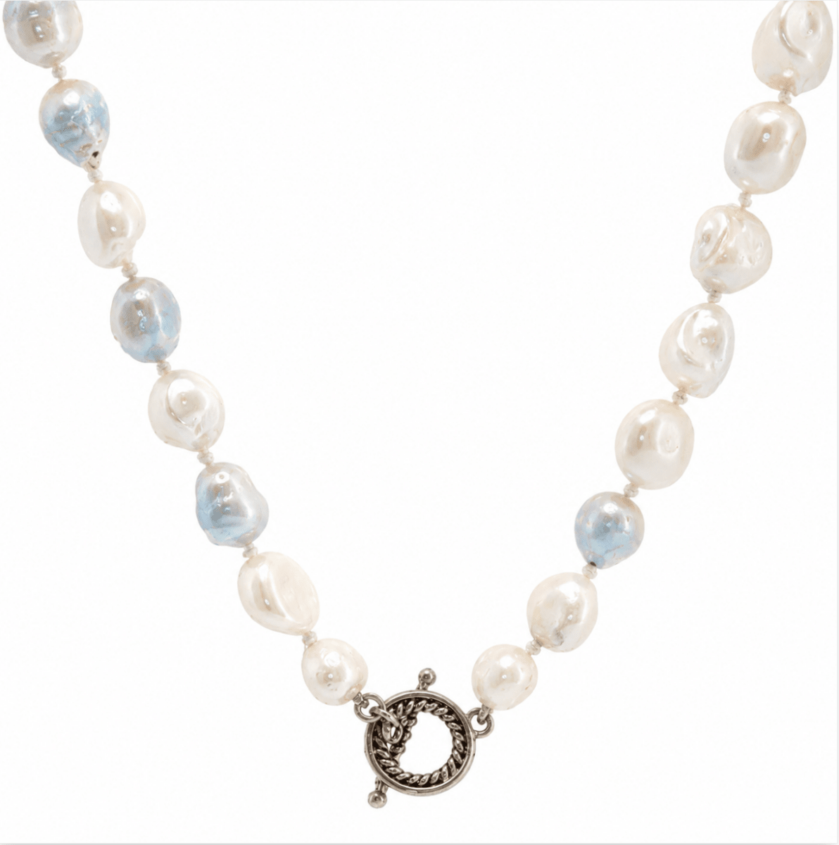 Fresh Water Pink Pearls in Sterling Silver (325-00398)