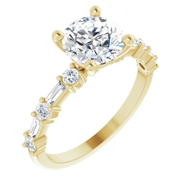 Vardy's Jewelers Engagement Rings Shared Prong Rings