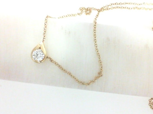 Hearts On Fire Droplet Pendant in 18K Yellow Gold (0.32ct)