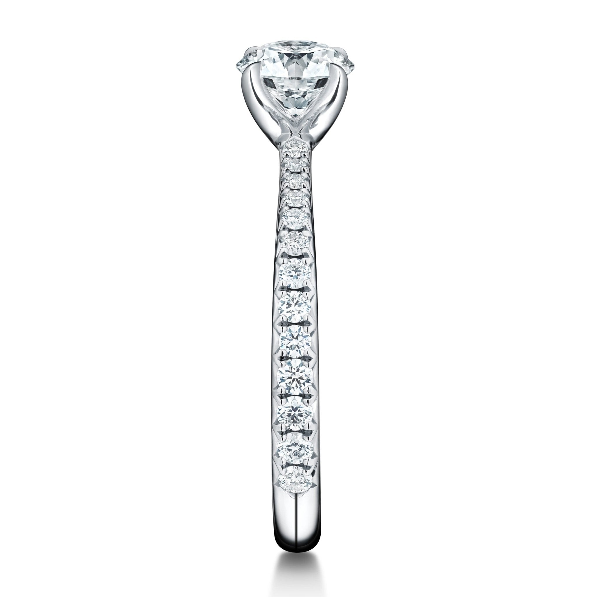 Hearts On Fire Hearts on Fire Cut Platinum Contemporary Engagement Ring (2.01tcw)