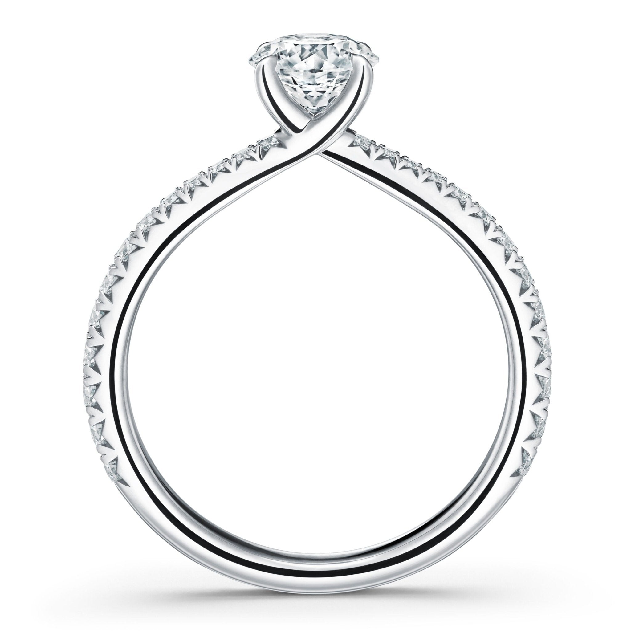 Hearts On Fire Hearts on Fire Cut Platinum Contemporary Engagement Ring (2.01tcw)