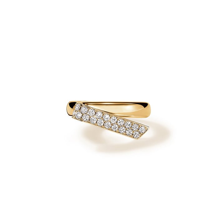 Hearts On Fire Inside Out Flip Pavé Ring in 18K Yellow Gold (0.47ct)