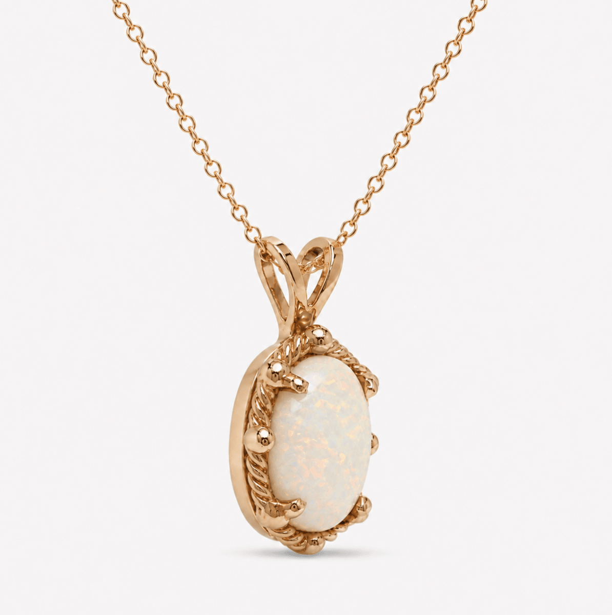 Opal Pendant in Yellow Gold (230-01518)