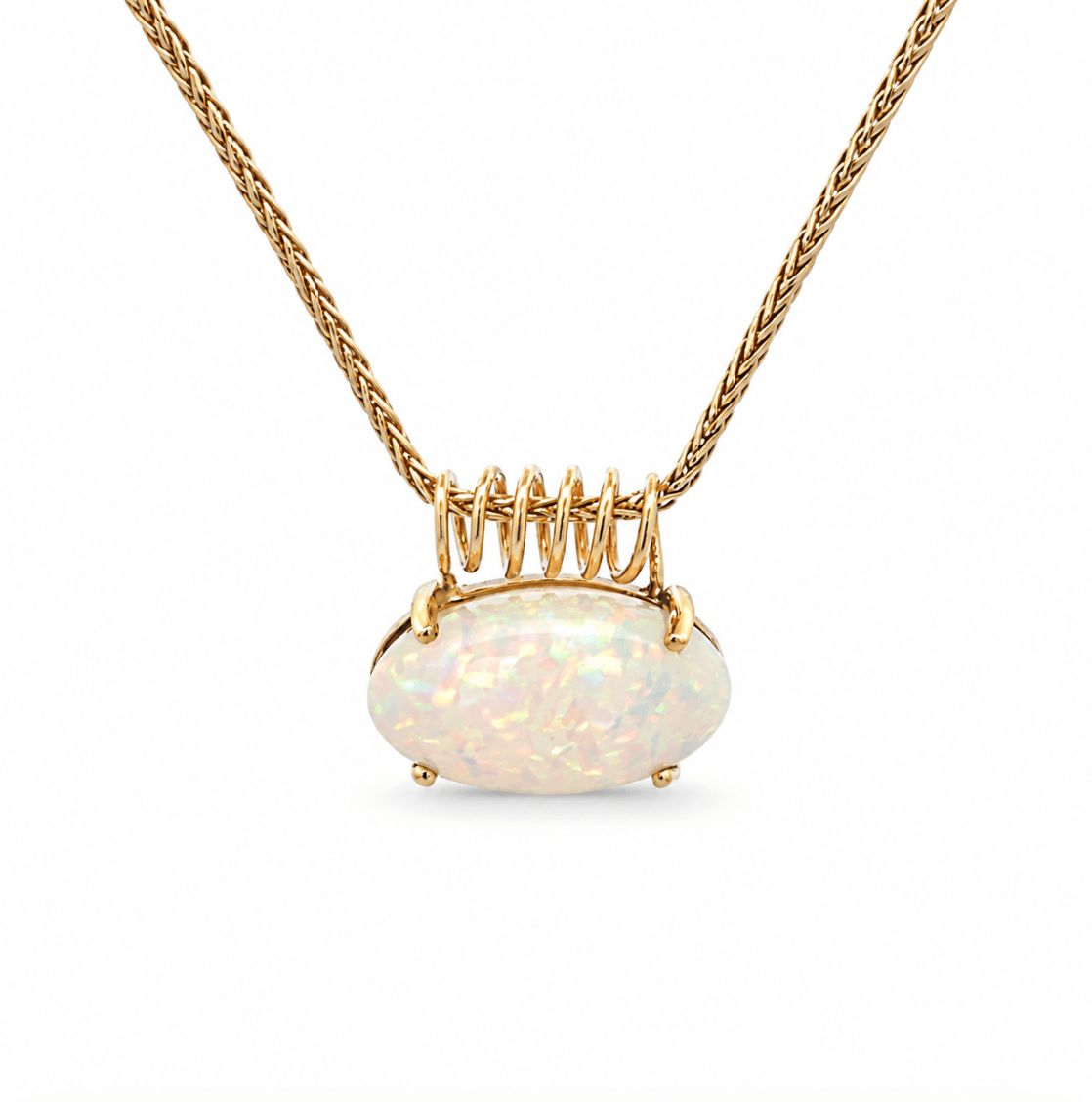 Opal Pendant in Yellow Gold (230-01521)
