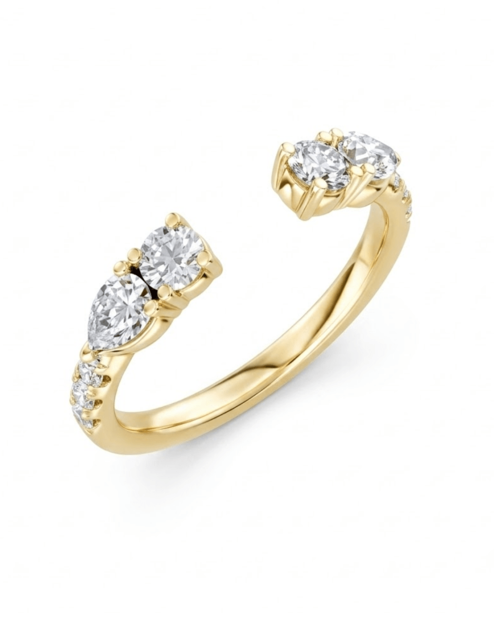 Open Band Fashion Ring in Yellow Gold (130-33150)