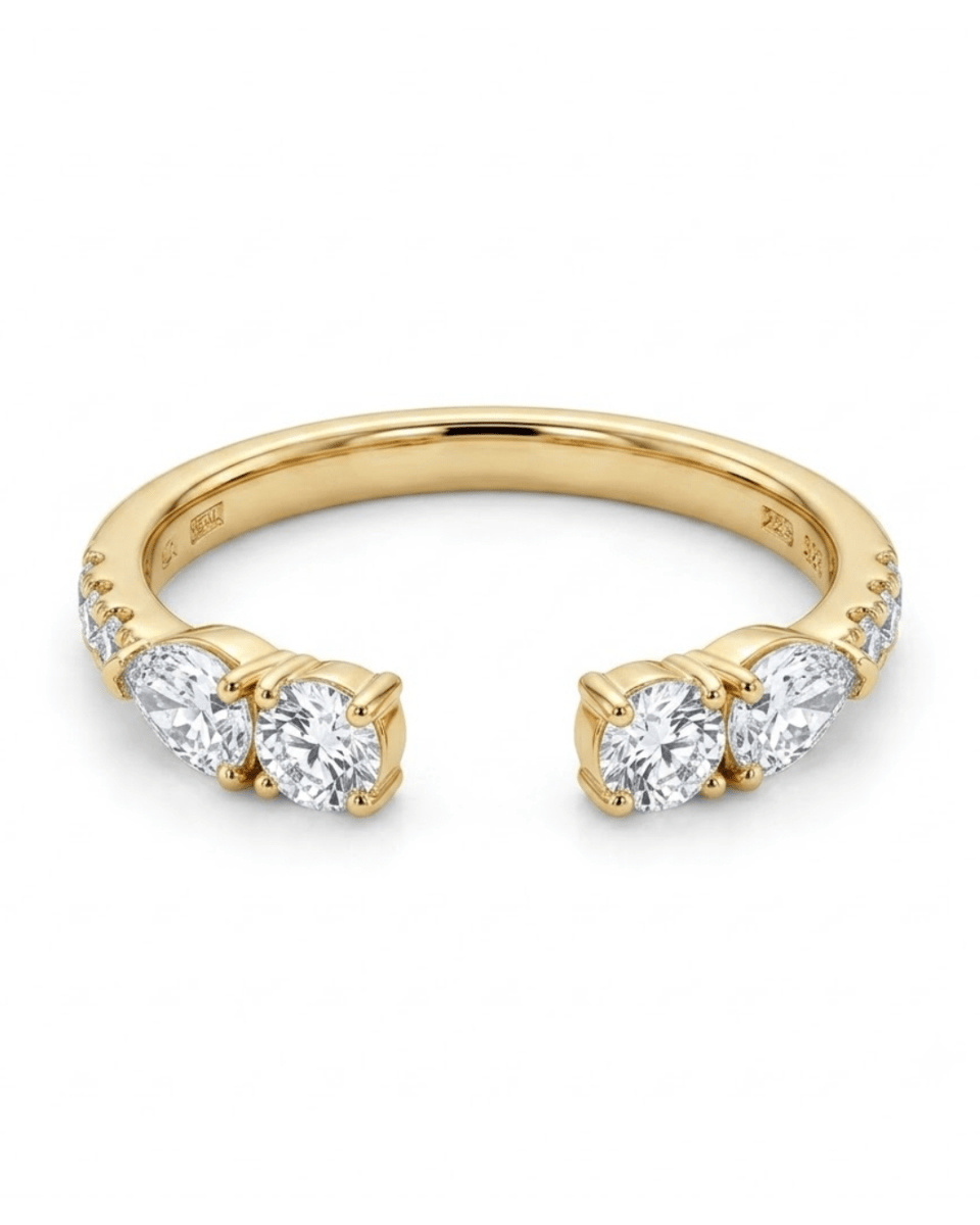 Open Band Fashion Ring in Yellow Gold (130-33150)