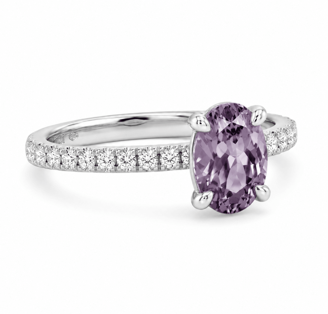 Oval Purple Sapphire Montana Ring (200-01366)