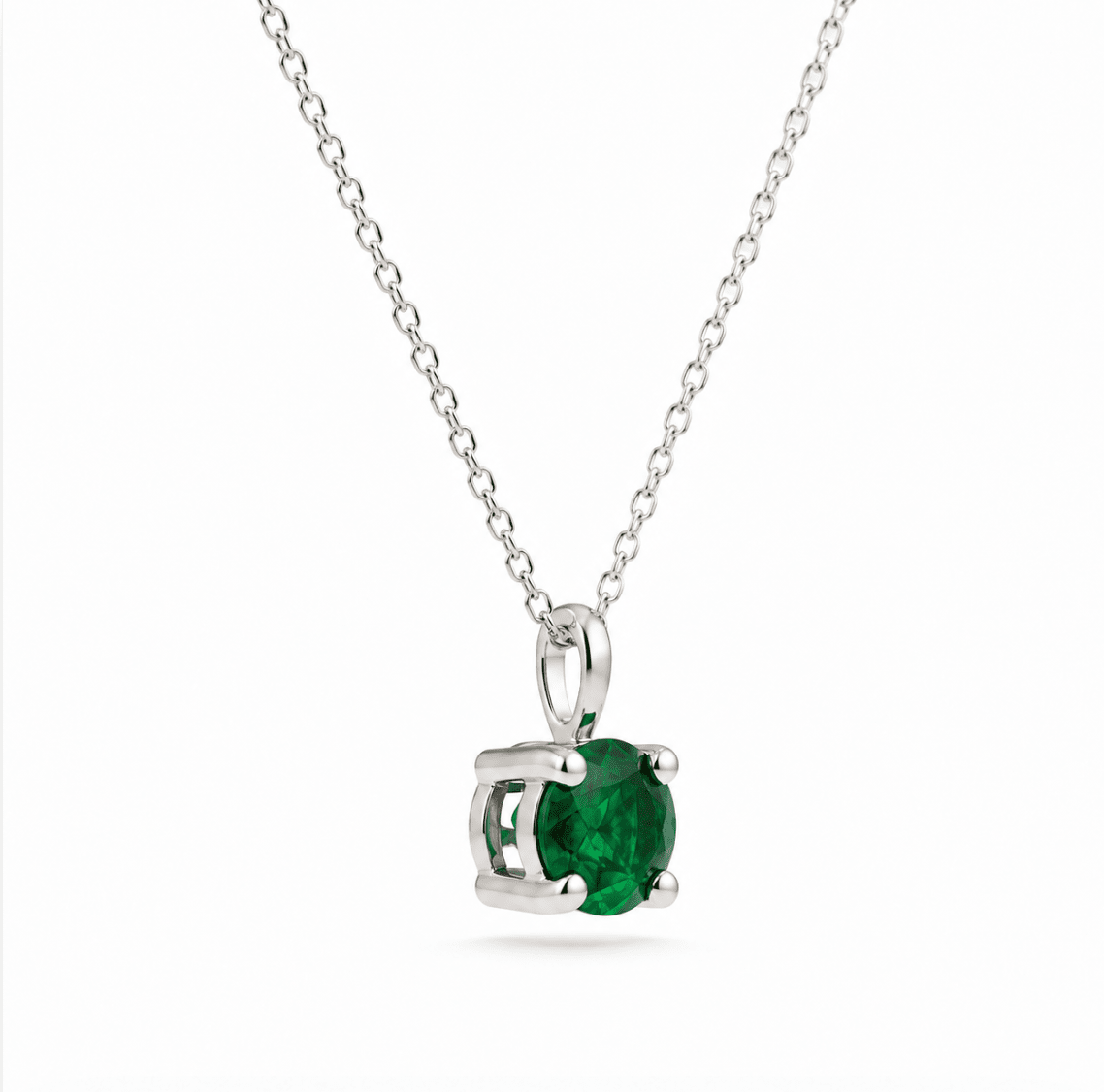 Rabbit Ear Pendant in White Gold (230-01510)