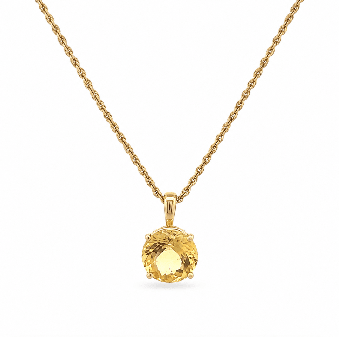 Rabbit Ear Pendant in Yellow Gold (230-01516)
