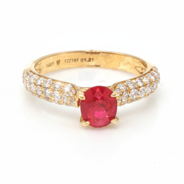 Ruby & Diamond Ring