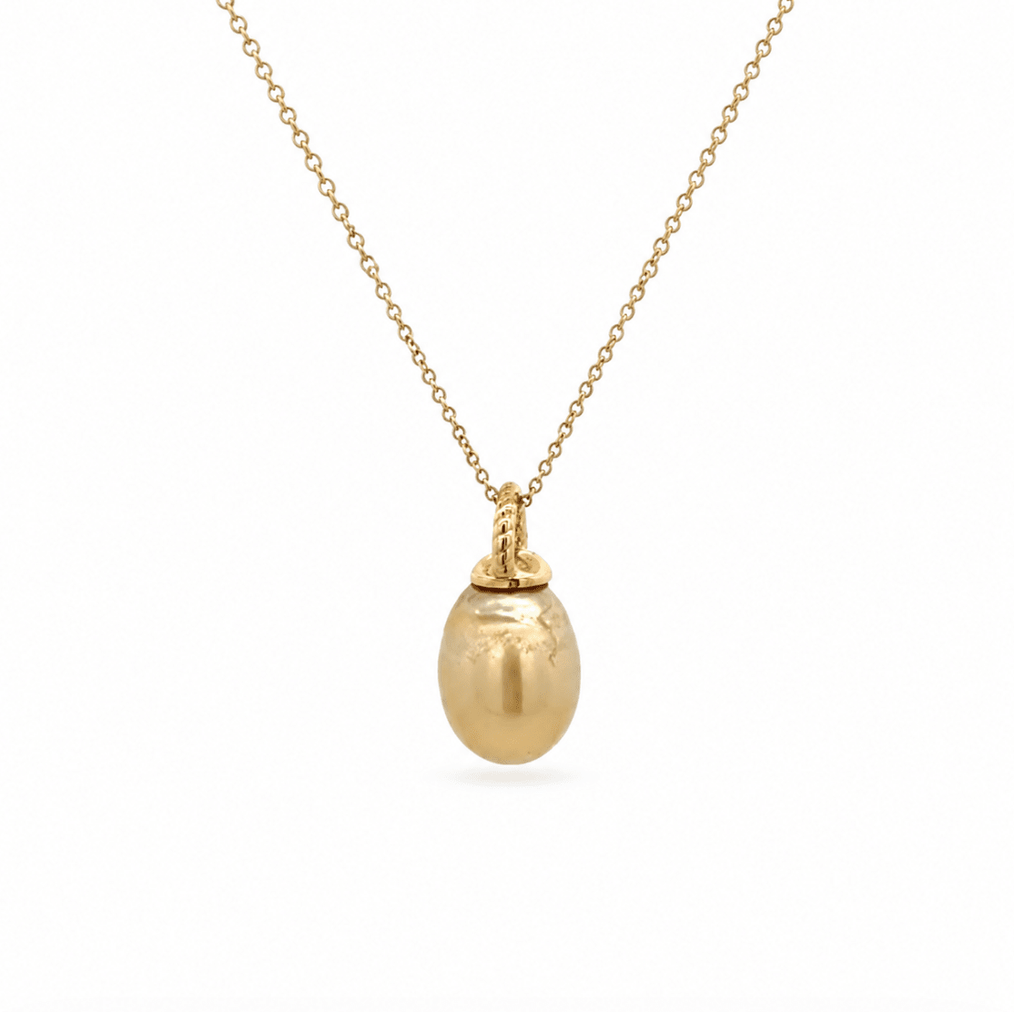 South Sea Golden Pearl Pendant in Yellow Gold (320-00188)