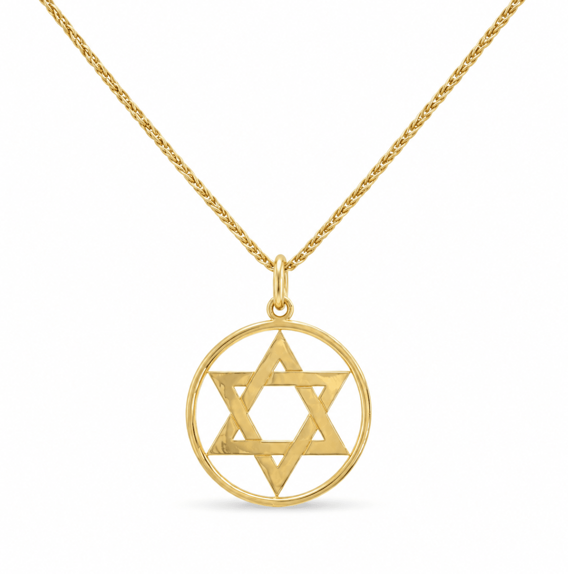Star Of David Yellow Gold (435-33888)
