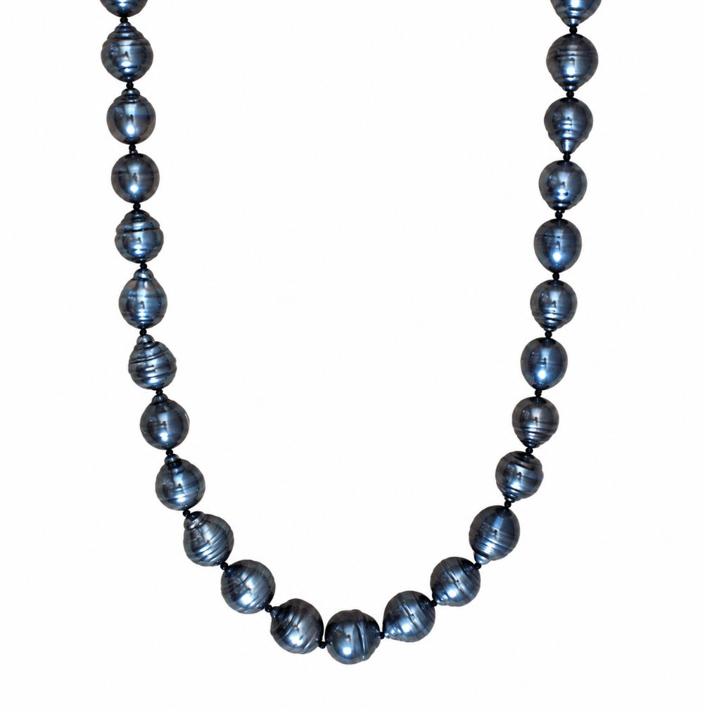 Tahitian Pearl Necklace in white gold (325-00383)