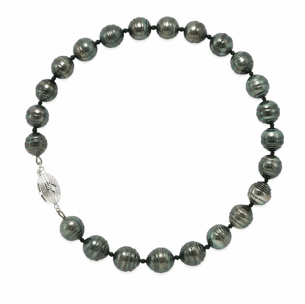 Tahitian Pearl Strand in White Gold (325-00391)
