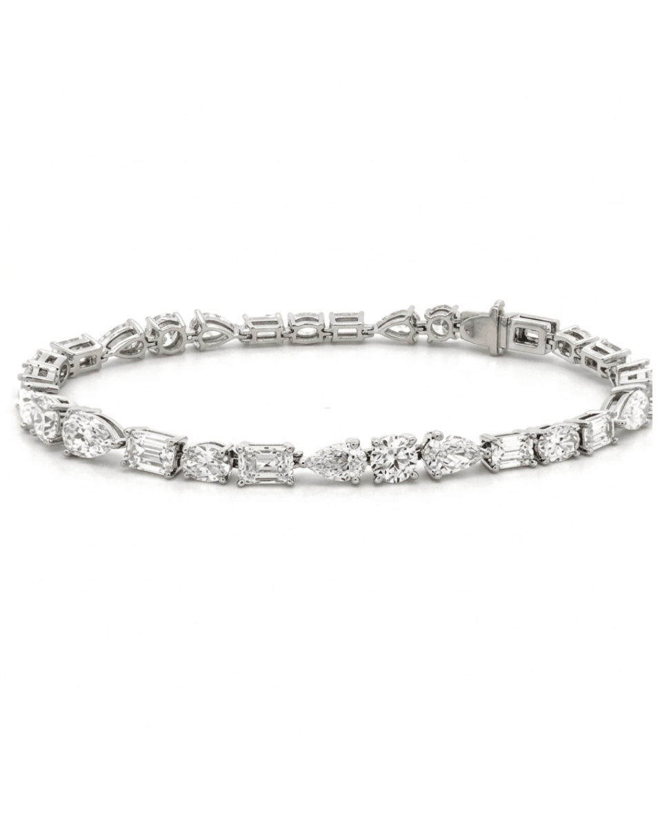 Tennis Bracelet in Platinum (170-00868)