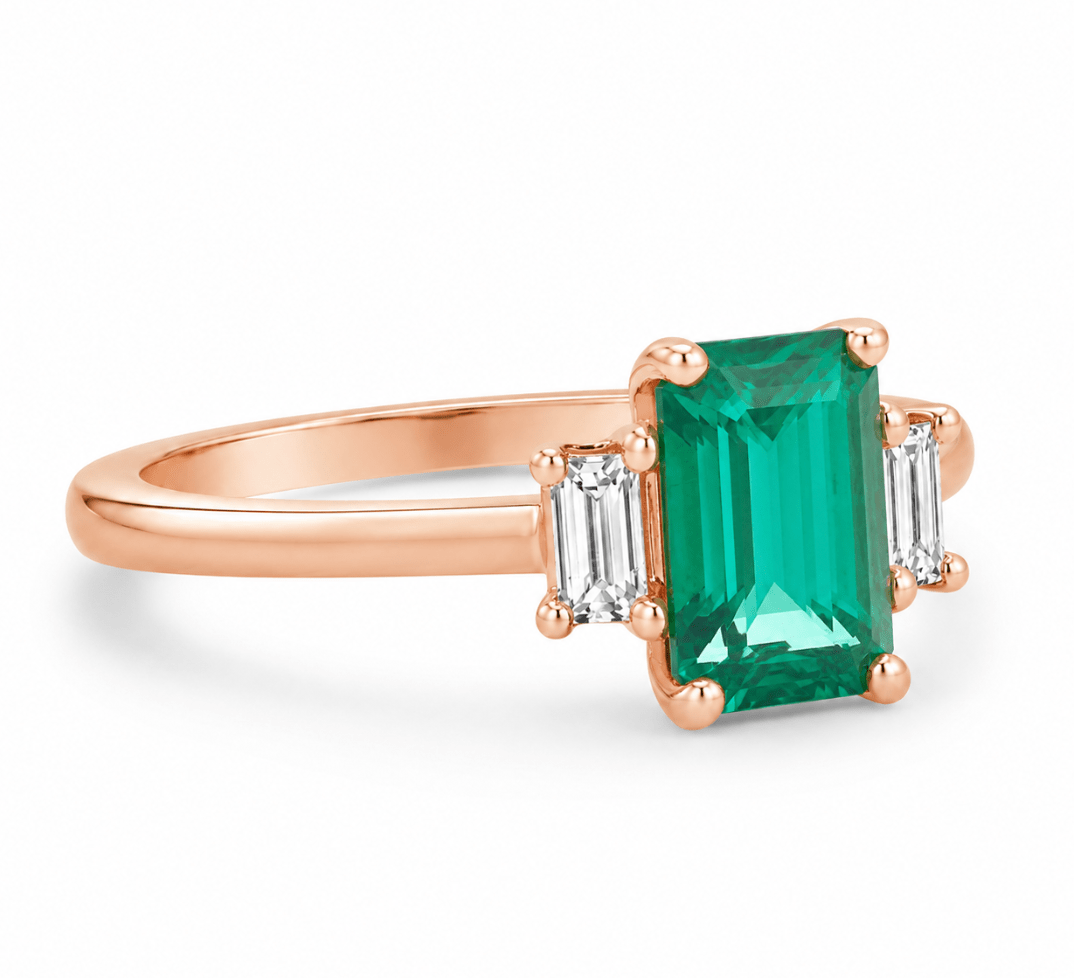 Tourmaline and Diamond Fashion Ring in Rose Gold (200-33382)