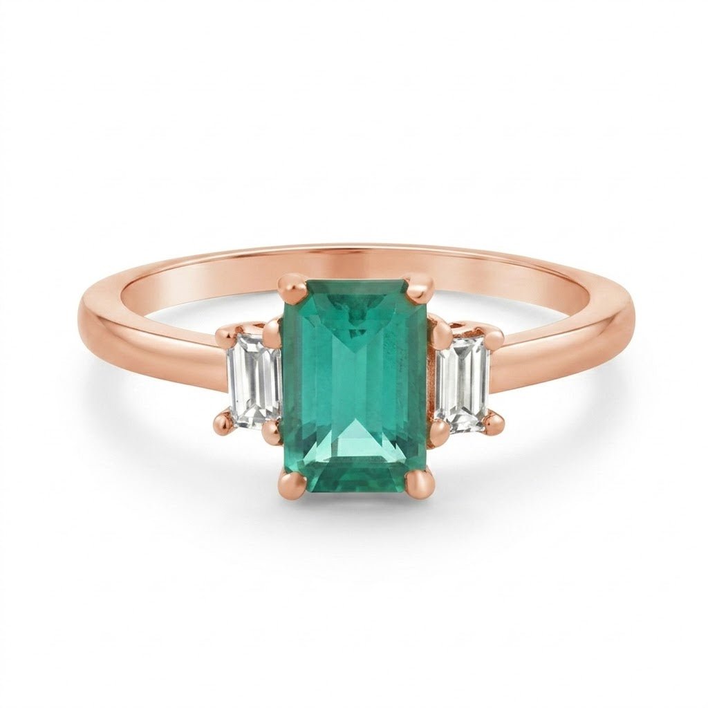 Tourmaline and Diamond Ring (200 - 33382)