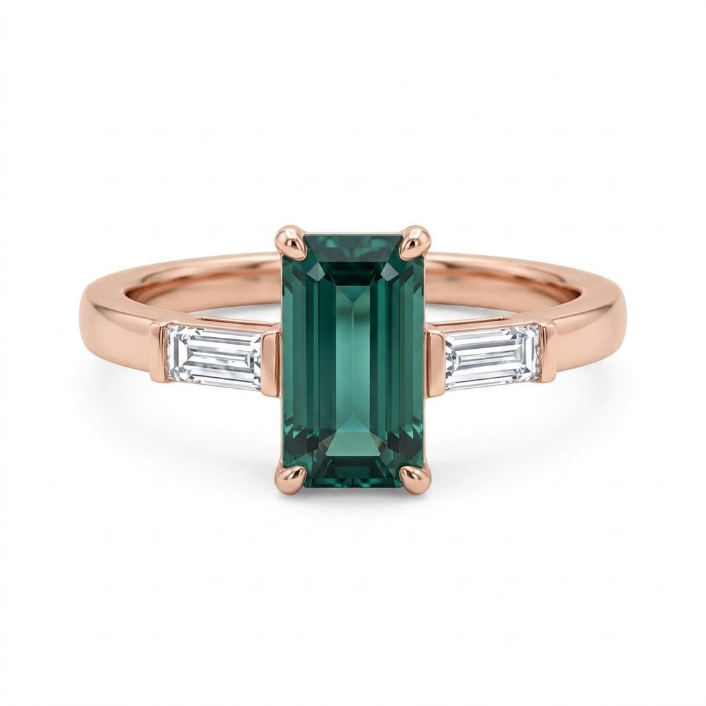 Tourmaline & Diamond Ring (200 - 33406)