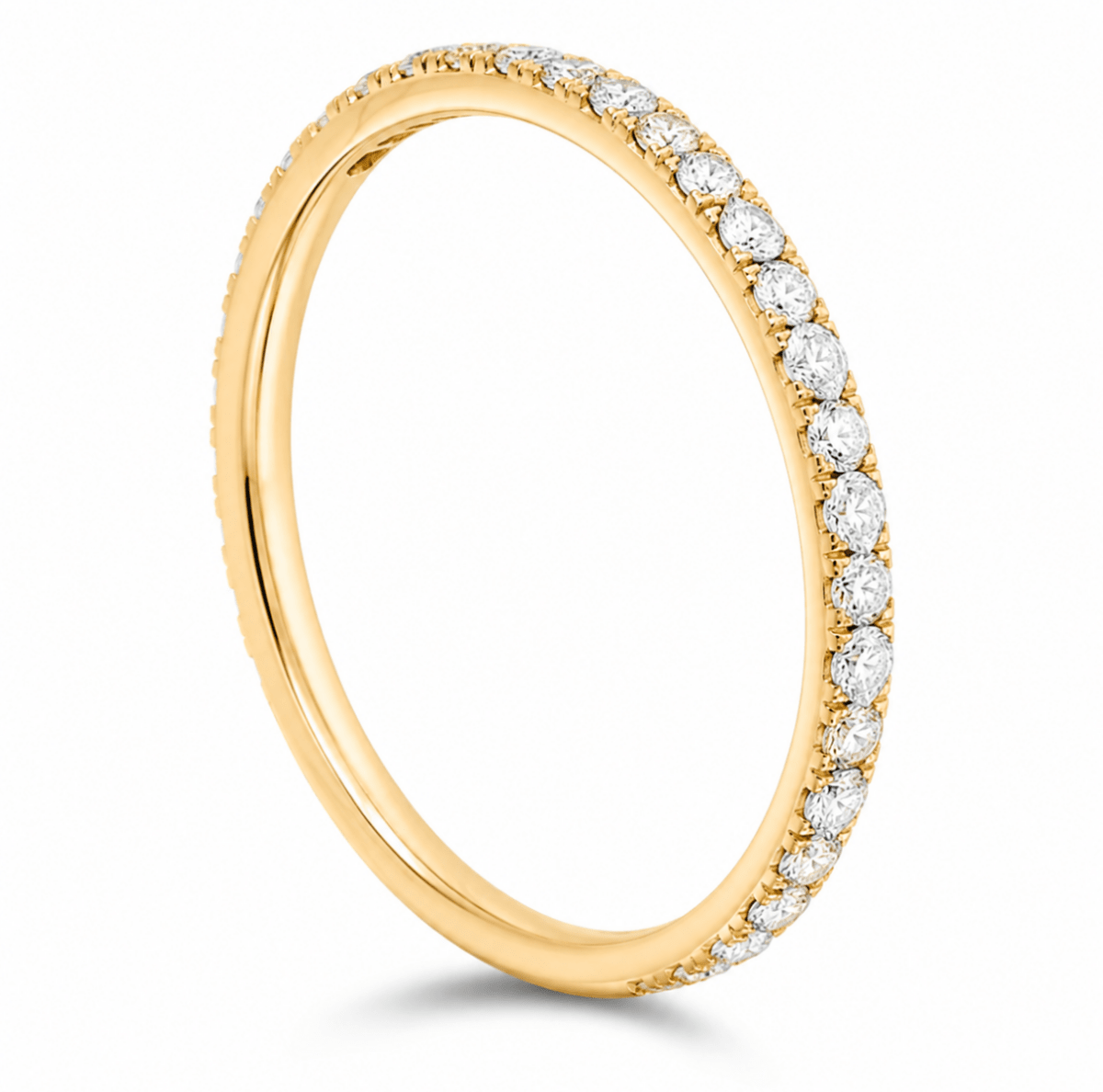 Transcend Premier Wedding Band in Yellow Gold (110-01469)