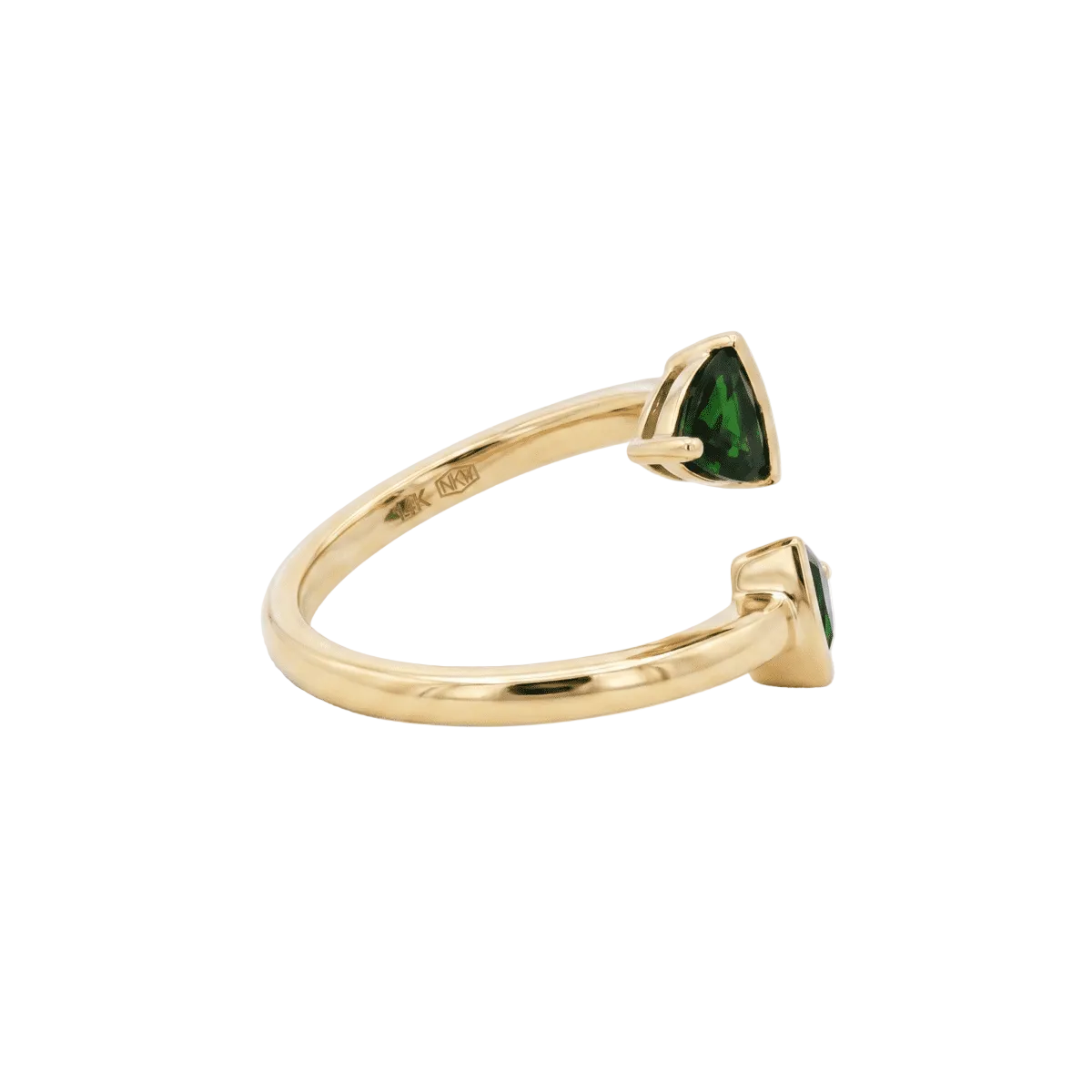 Trillian - Cut Green Garnet Fashion Ring (200 - 01326)
