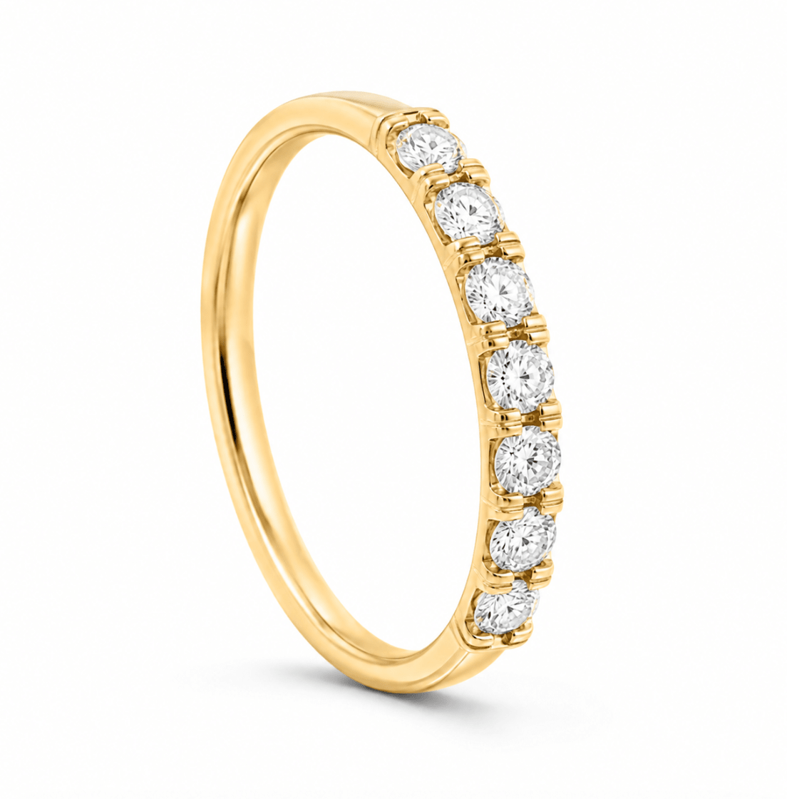 U Set Wedding Band in Yellow Gold (110-01526)