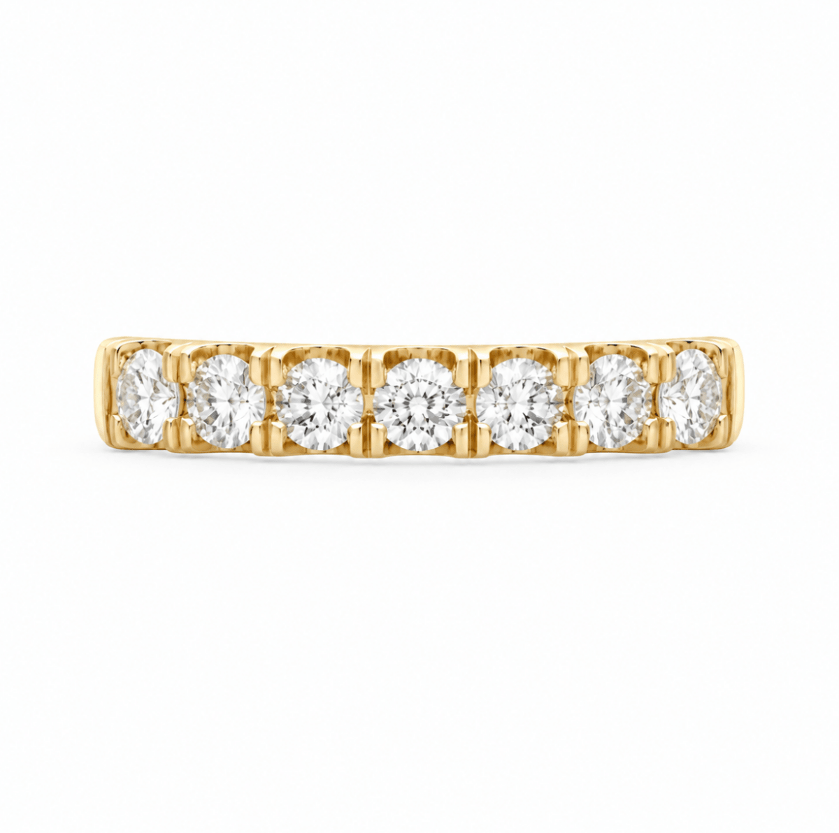 U Set Wedding Band in Yellow Gold (110-01526)
