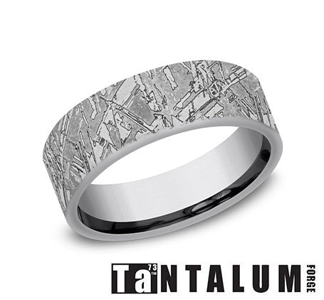 Vardy's Collection Engraved Ring Size 10 in Metal