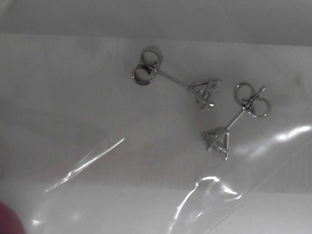 Vardy's Collection Martini Set Round Diamond Stud Earrings in 14K White Gold (1.42ct)