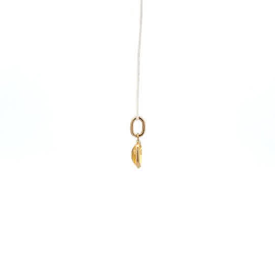 Vardy's Collection Oval Sapphire Drop Pennants in 18K Yellow Gold