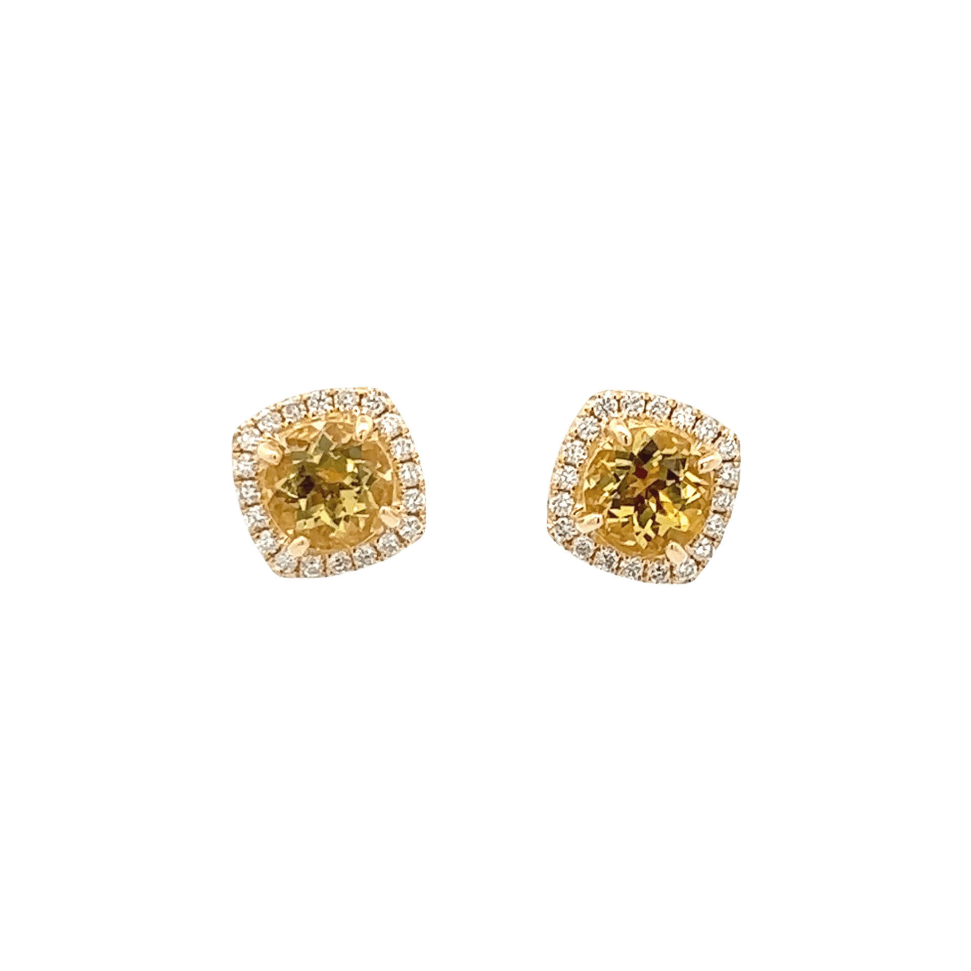 Vardy's Collection Round Diamond Halo Bracelet in 14K Yellow Gold (2.86ct)