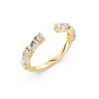 Vardy's Collection Round Natural Diamond 0.36ct Wedding Band in 18K Yellow Gold